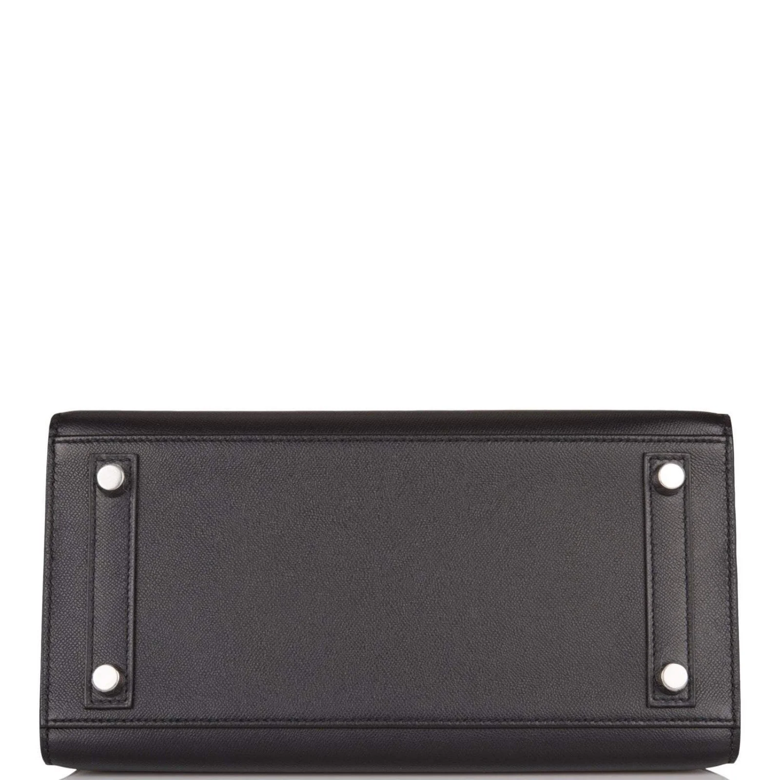 Hermes Birkin Sellier 25 Black Veau Madame Palladium Hardware