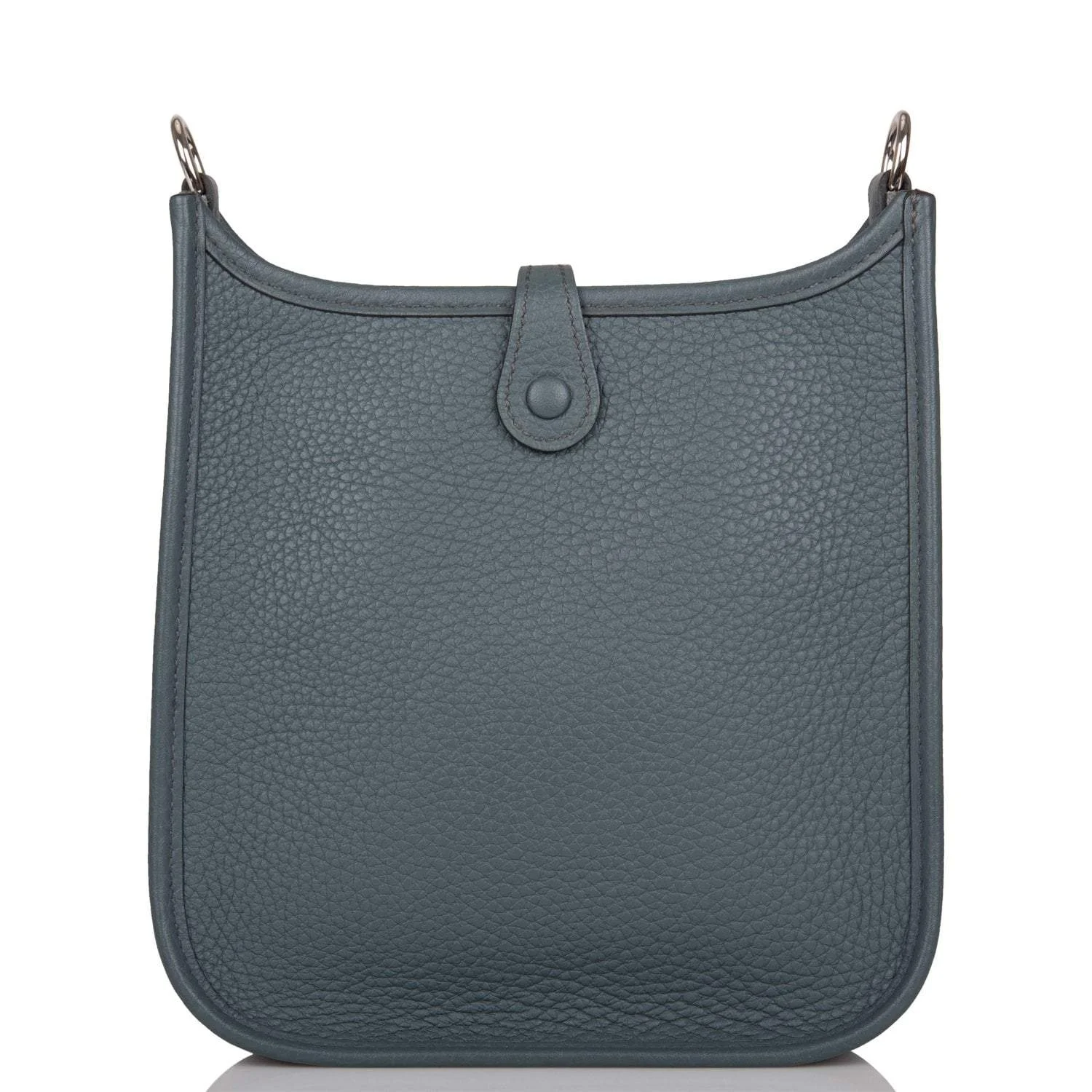 Hermes Bleu Orage Clemence Evelyne TPM Bag Palladium Hardware