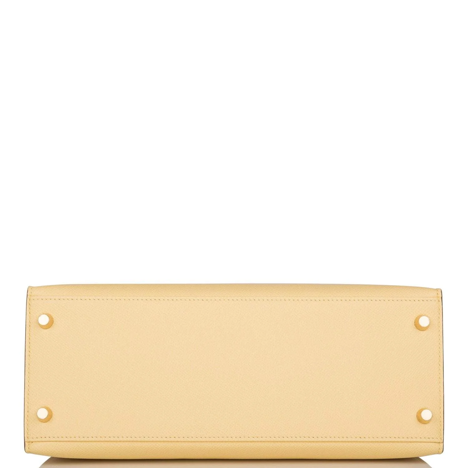Hermes Jaune Poussin Epsom Sellier Kelly 28cm Gold Hardware