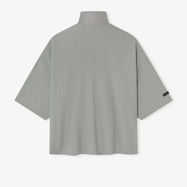 Cotton Wool Highneck Shirt
