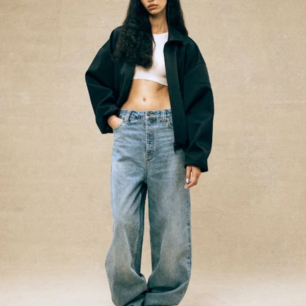 Womens Straight Leg Jean
