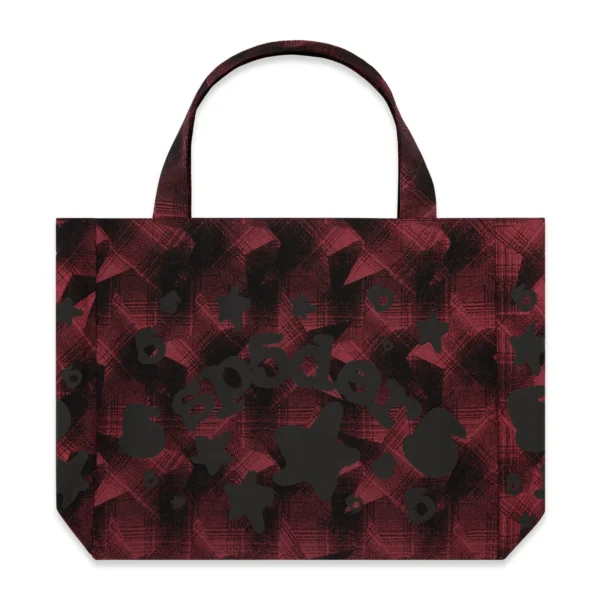 BELUGA PLAID TOTE