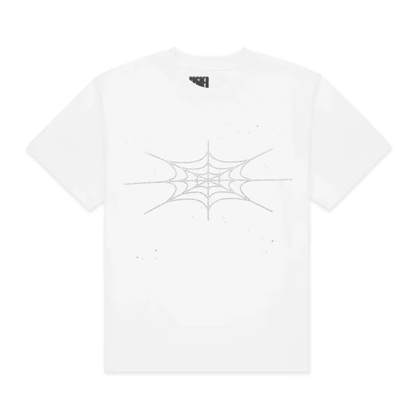 RHINESTONE SILK TEE