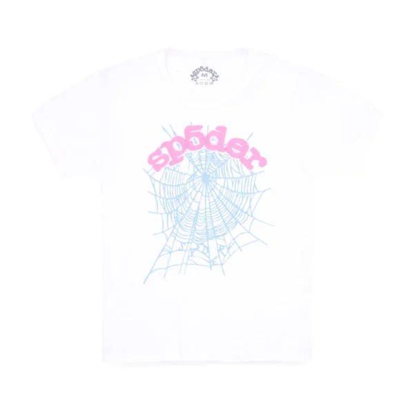 WHITE OG WEB BABY TEE
