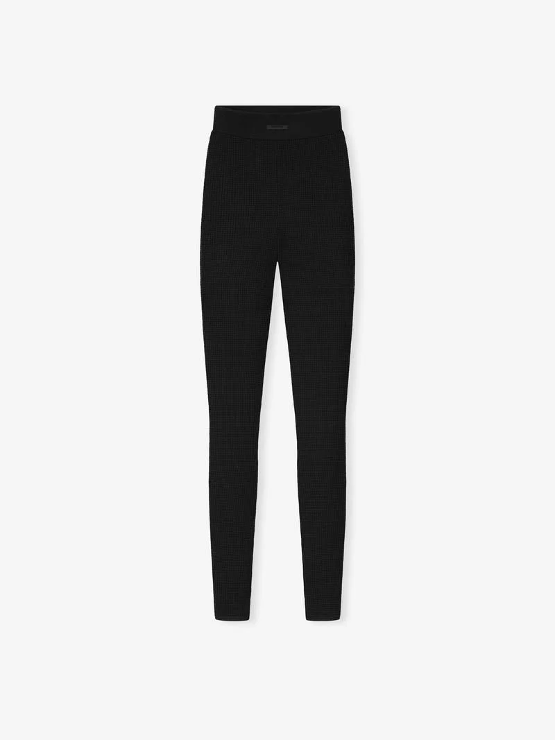 Womens Waffle Leggings