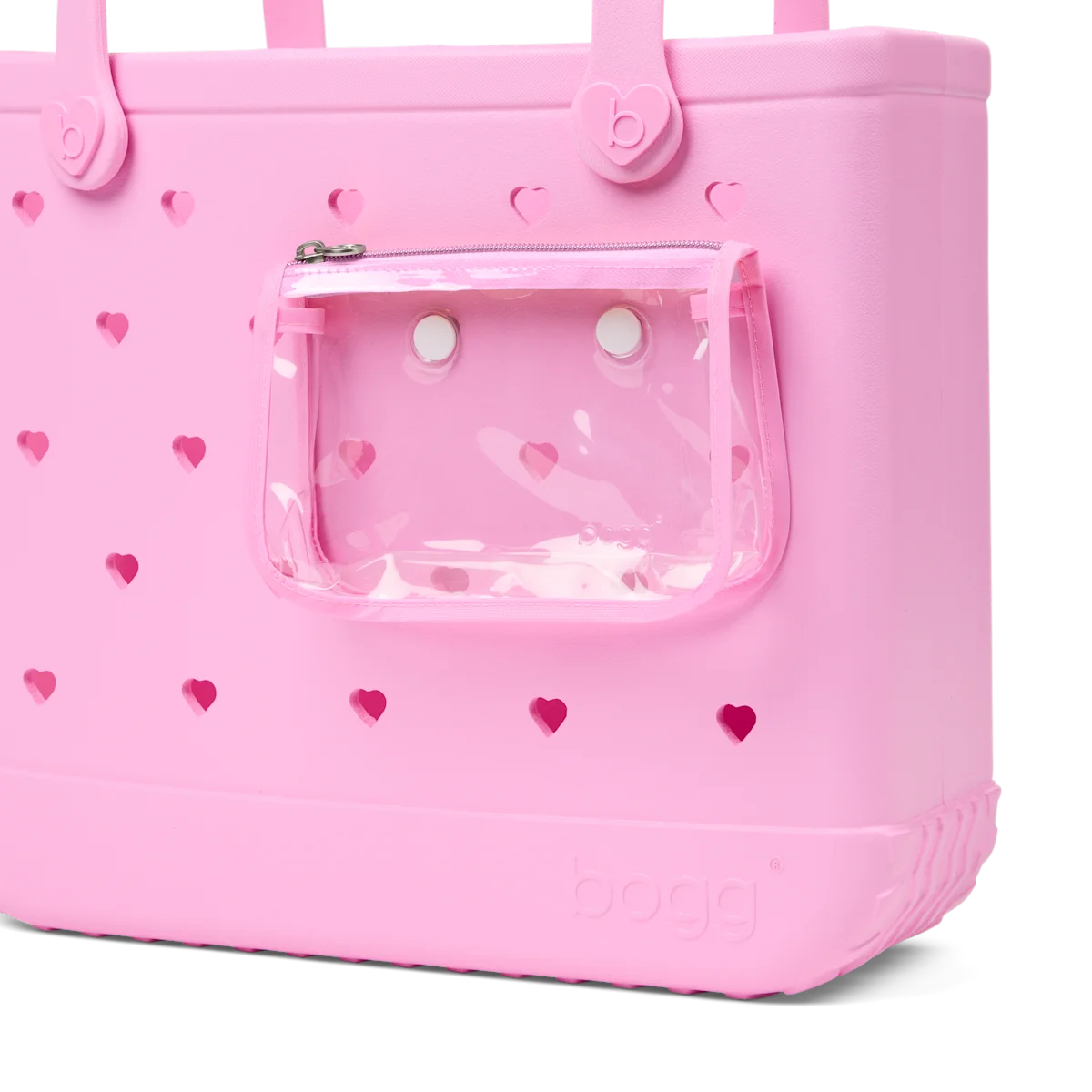 Baby Bogg Bag – Cut Out Heart Pink Taffy