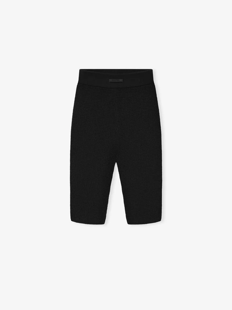 Womens Waffle Biker Short