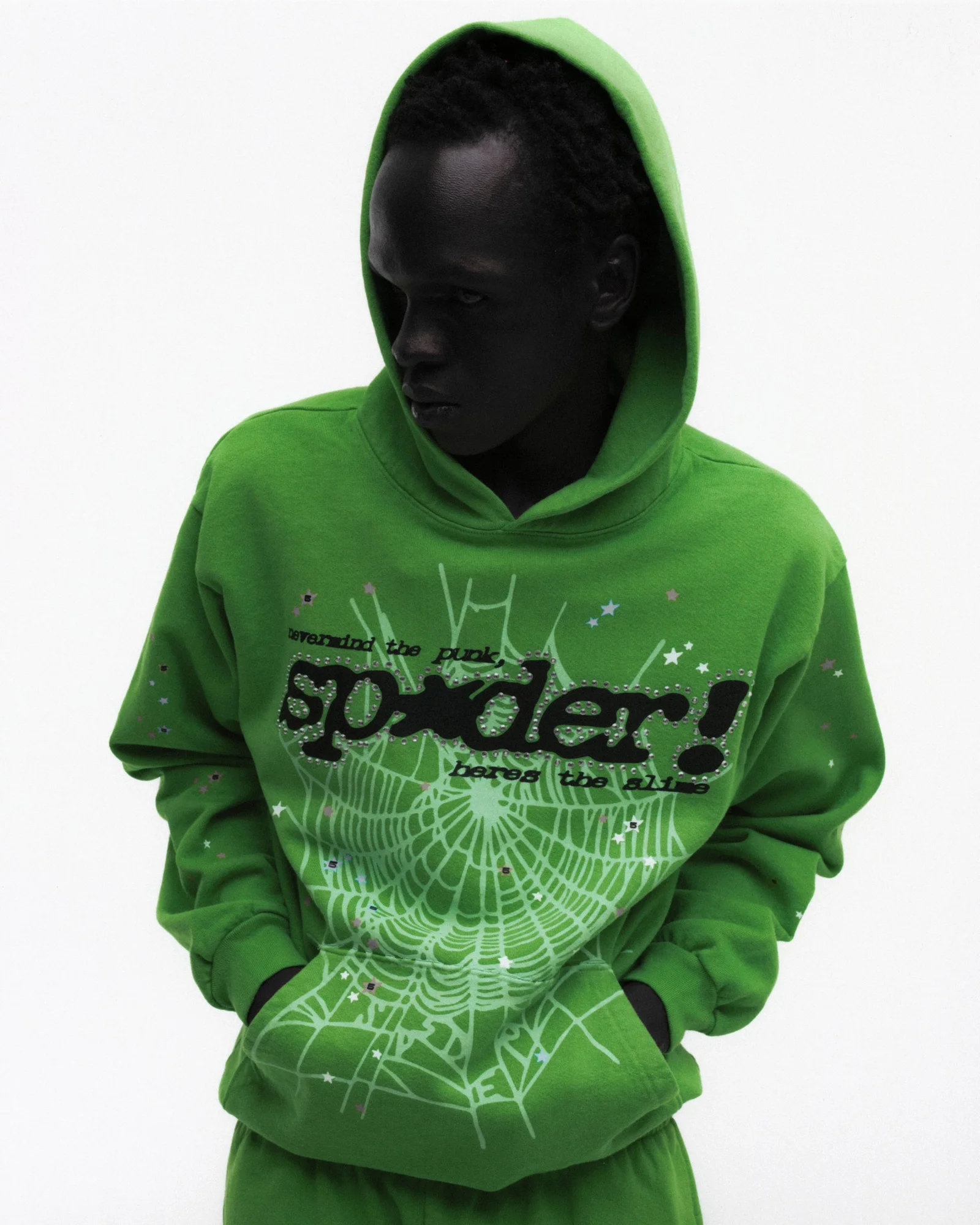 PUNK V2 RHINESTONE HOODIE