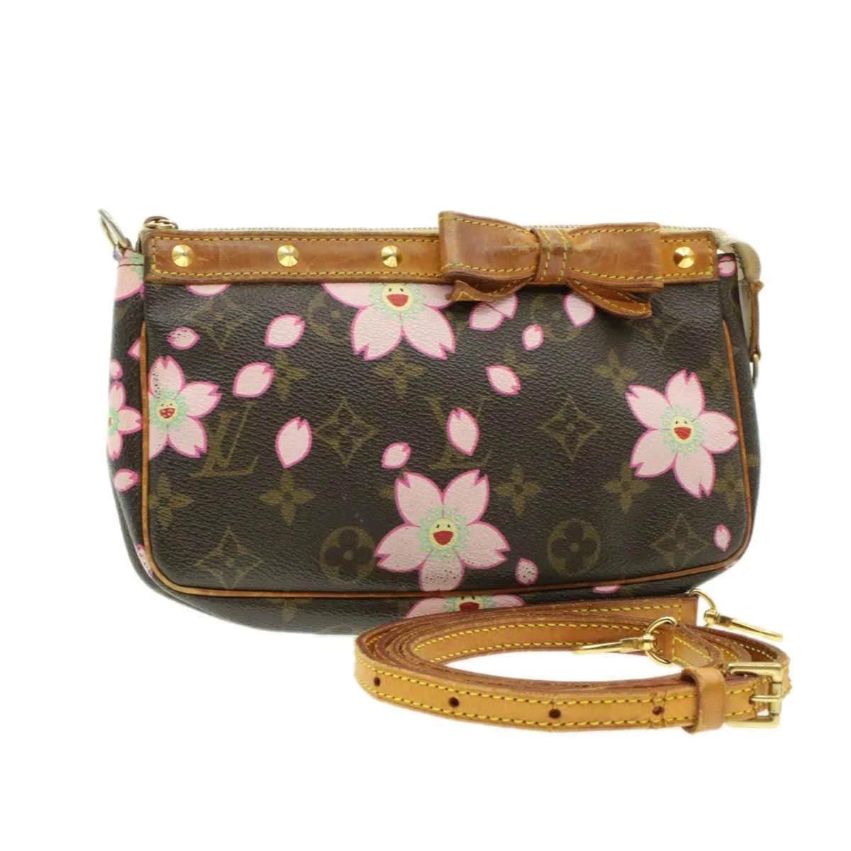 Louis Vuitton Monogram Cherry Blossom Pochette Accessoires Pouch