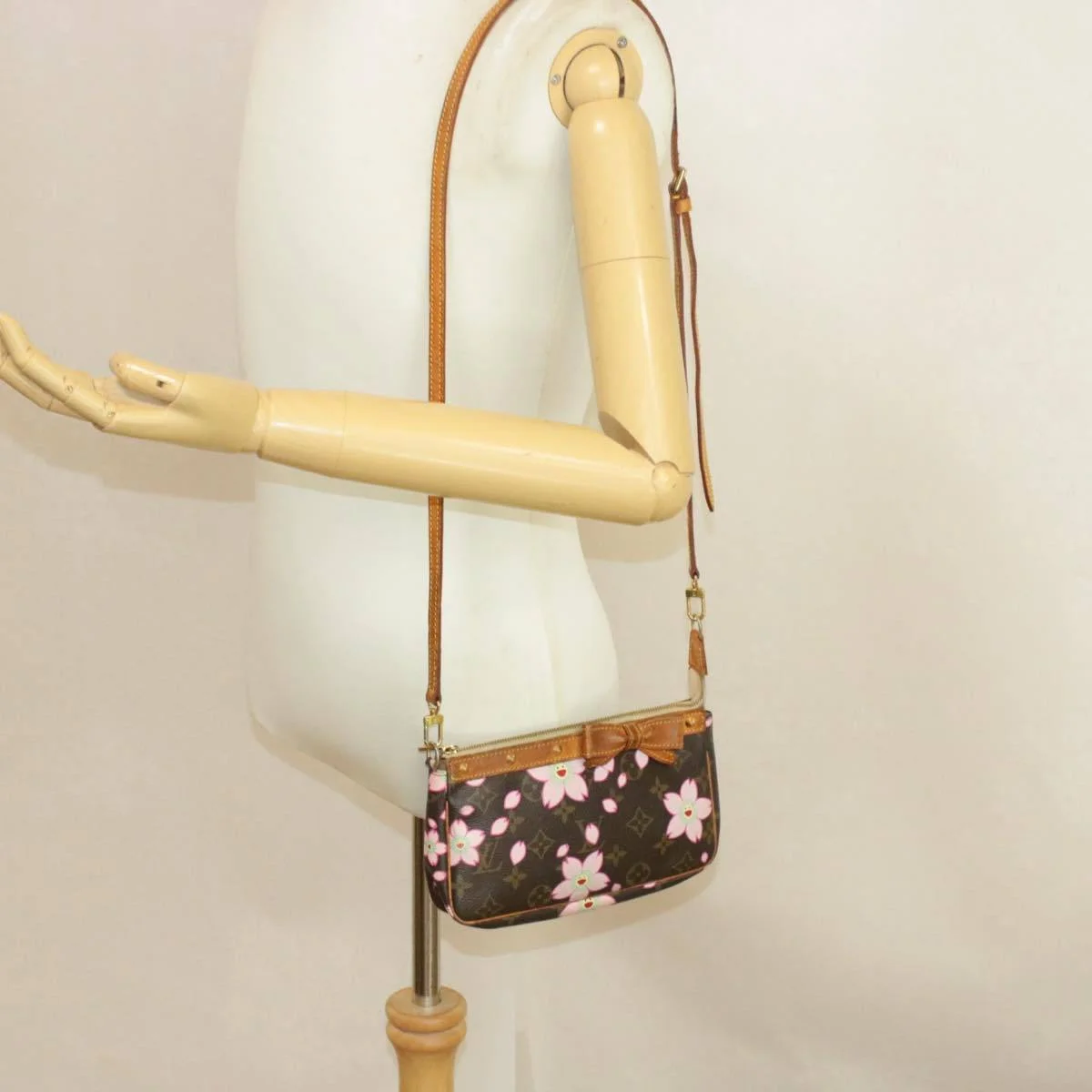 Louis Vuitton Monogram Cherry Blossom Pochette Accessoires Pouch