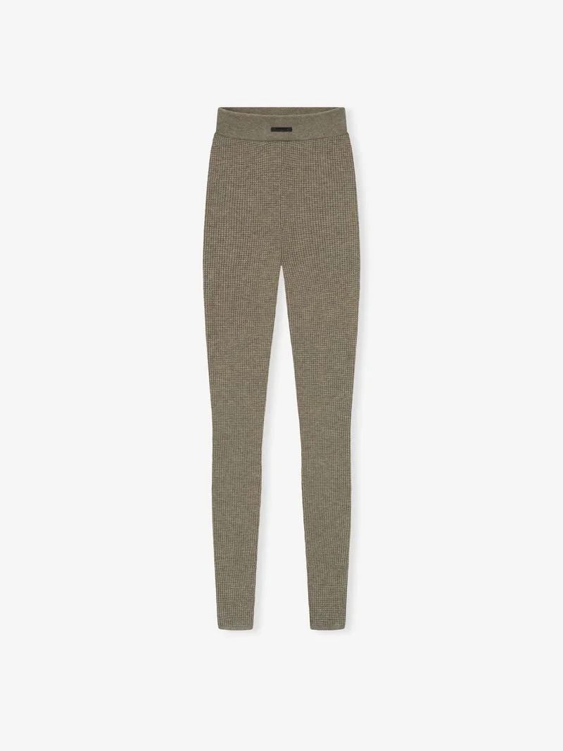 Womens Waffle Leggings
