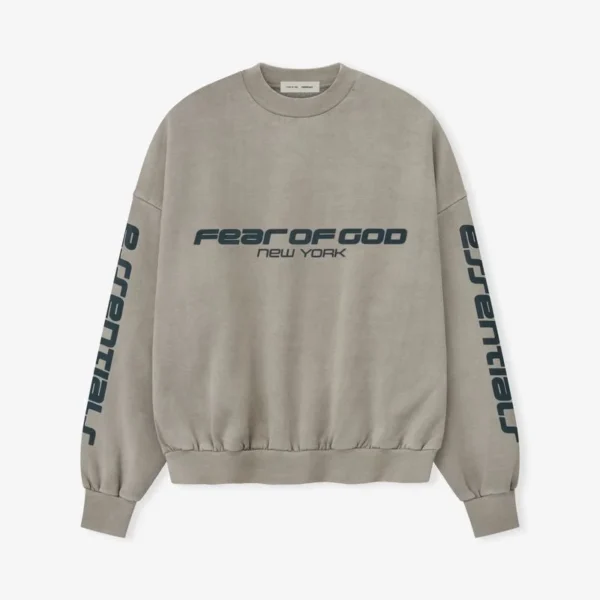 Heavy Fleece Cropped Relaxed Sweatshirt